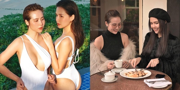 Đôi bạn thân Huyền Lizzie và Phanh Lee liên tục khiến netizen ghen tỵ trước nhan sắc xinh đẹp cũng như tình cảm gắn bó cả hai dành cho nhau. (Ảnh: FBNV)